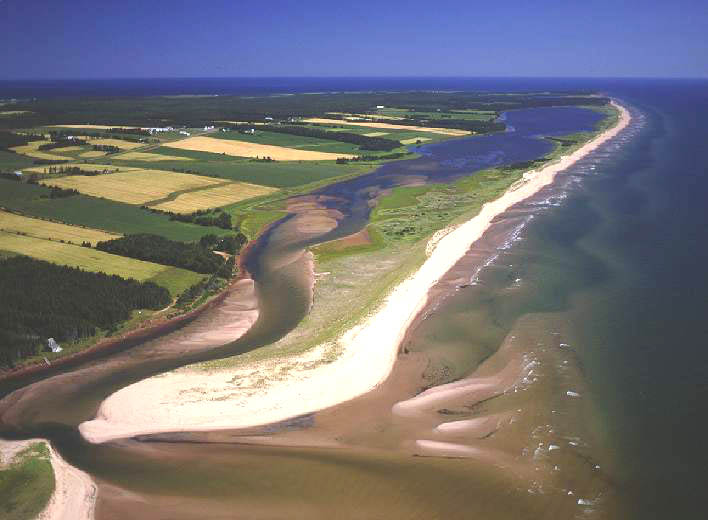 East view of Sandy's beach